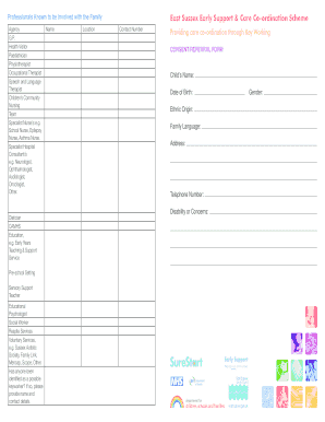 Fillable Online Key worker referral form - Czone Fax Email Print ...