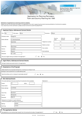 UK Planning Permission Application