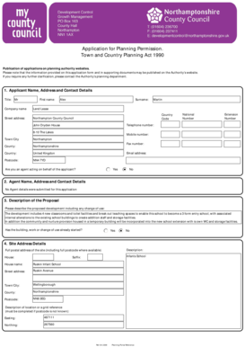 UK Planning Permission Application