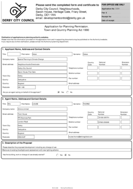 UK Planning Permission Application