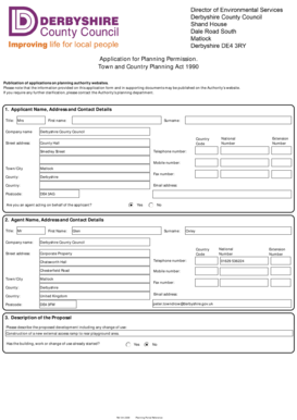 UK Planning Permission Application