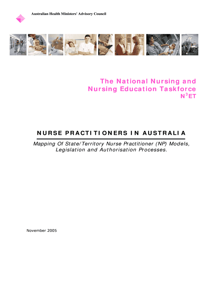 The National Nursing and Nursing Education Taskforce - Nurse Practitioner Mapping Mapping of state t Preview on Page 1