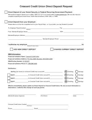 How to write memorandum - crescent credit union