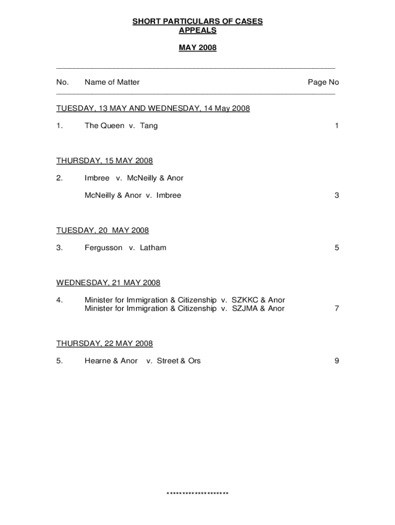 Court of Appeal clarifies that appeals are a separate matter Preview on Page 1