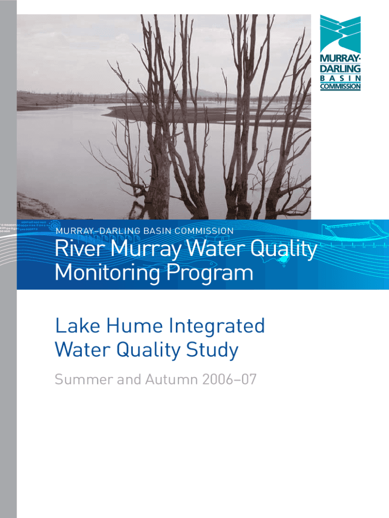 Water quality summary for the Murray and Lower Darling Preview on Page 1