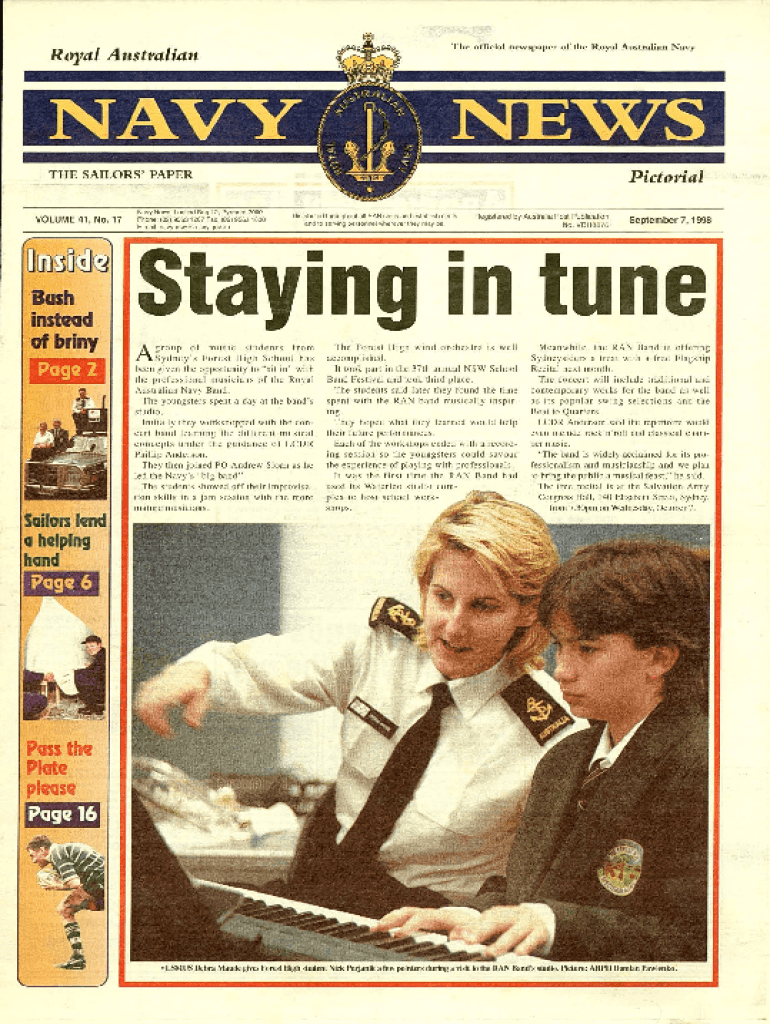 USNI News - Maritime News and Analysis - U S Naval Institute Preview on Page 1