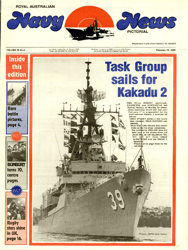 The Naval Contribution to National Security and Prosperity Preview on Page 1