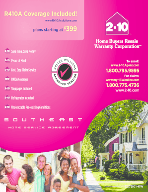 Limited Home Service Agreement