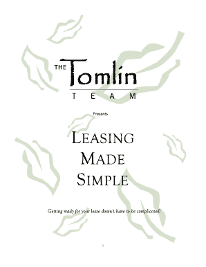 free printable simple lease agreement