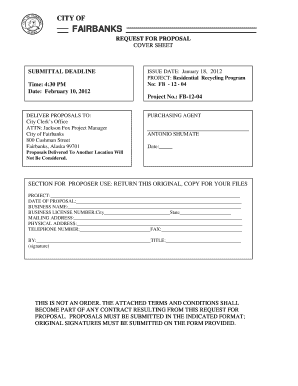 Fb-12-04 RFP Recycle Services - Finance Committee 3 final document - fairbanksalaska