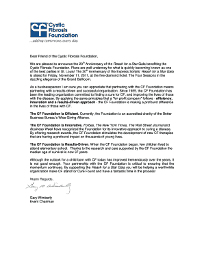 cysitc fibrosis sponsorship letter form