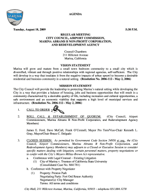 (1) City of Marina v - ci marina ca