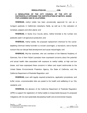 A RESOLUTION OF THE CITY COUNCIL OF THE CITY OF - cityofwatsonville