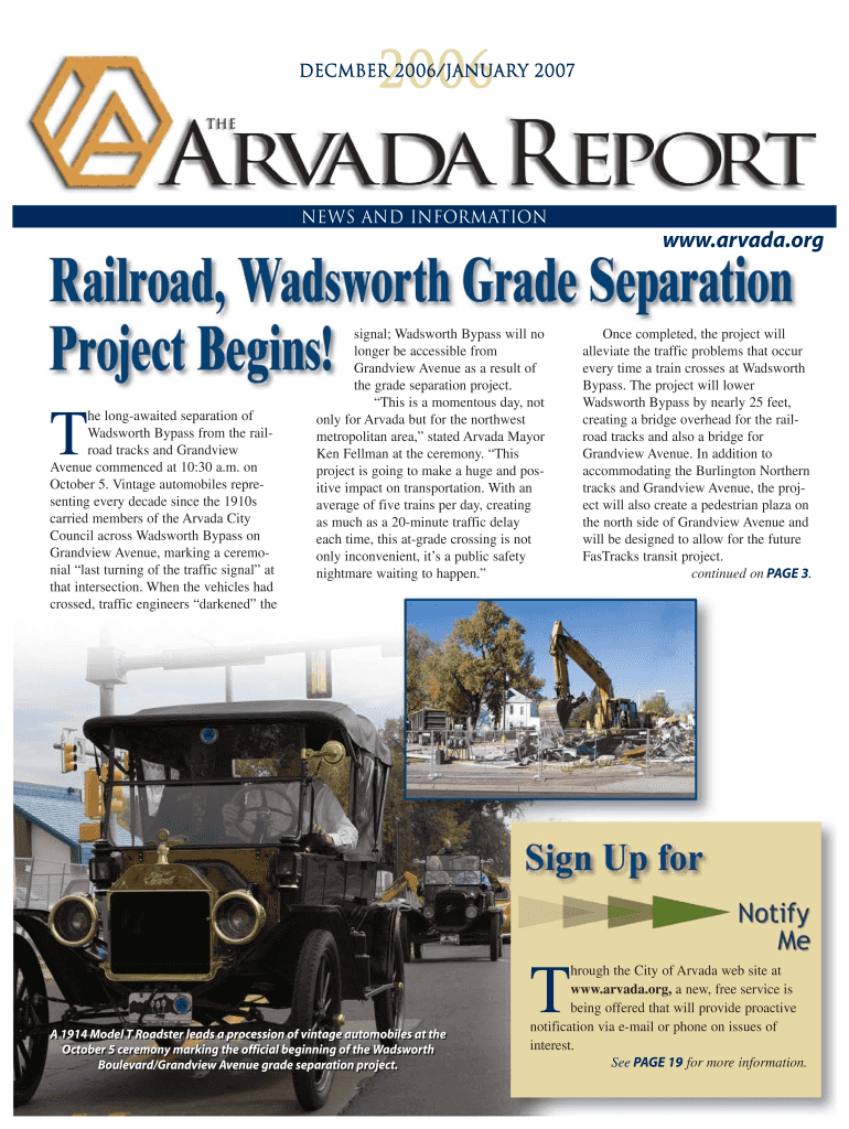Arvada report 12-06-1-07 qxp Preview on Page 1