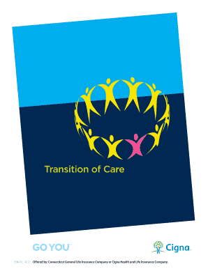 Cigna Transition of Care Form