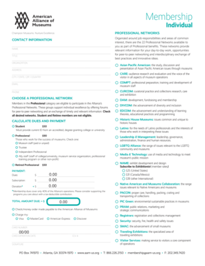 Membership Application Form
