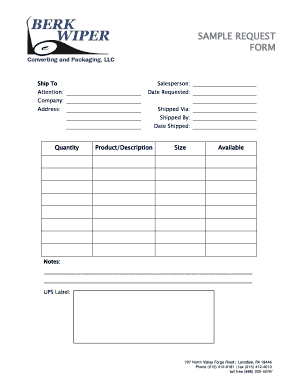 Purchase Order Form