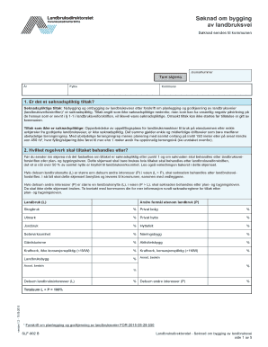 Norwegian Agricultural Road Construction Application