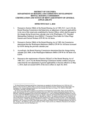 Fillable Online RENTAL HOUSING COMMISSION Fax Email Print - pdfFiller