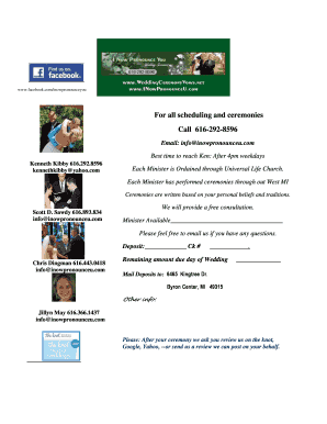 Wedding Ceremony Planner