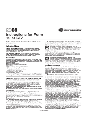 Instructions for Form 1099-DIV