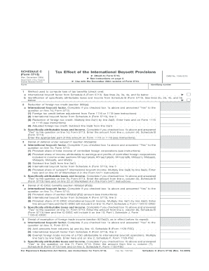 Schedule C Form 5713