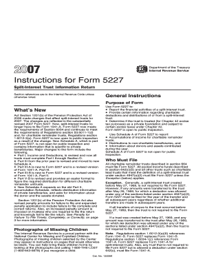Instructions for Form 5227