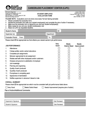 CAREERJOB PLACEMENT CENTER CJPC - Allan Hancock College