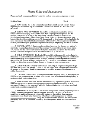 Residential Lease Agreement