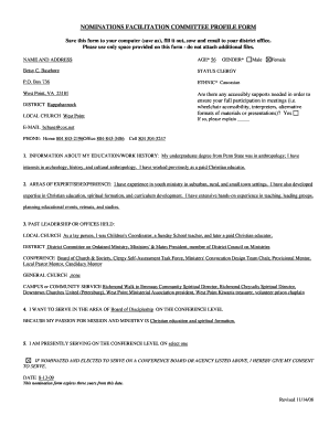 Form preview