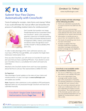 CrossTech Single Claim Submission Authorization Form