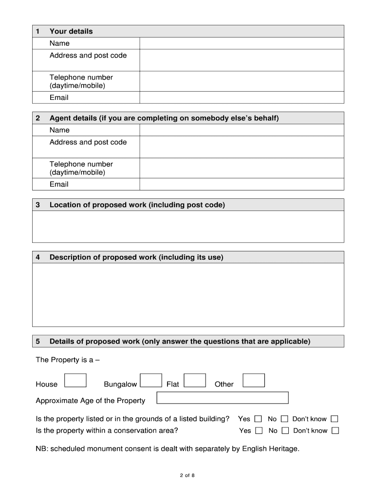 Fillable Online Joint Form Do I need Planning Permission Finaldoc Fax