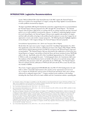 National Taxpayer Advocate Annual Report to Congress