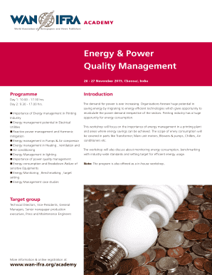 Energy Power Quality Management - wan-ifra