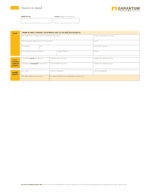 Swedish Deposit Account Closure Form