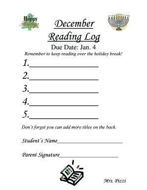 Reading log printable pdf - October Reading Log - qcsdorg