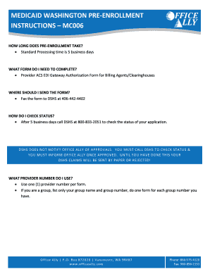 Provider ACS EDI Gateway Authorization Form