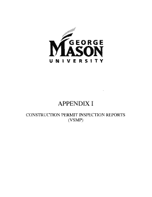 Virginia Stormwater Management Program Construction Permit Inspection Report