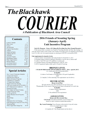 Page 1 December2015 The Blackhawk COURIER