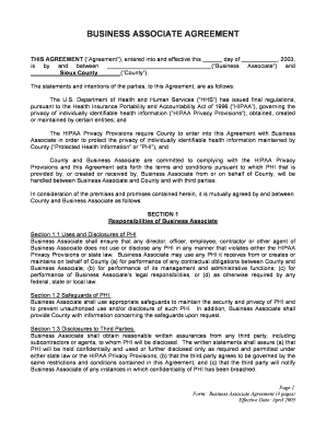 Business Associate Agreement