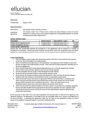 Terms and condition format - Ellucian LP Services Order Form Banner Template - its msudenver