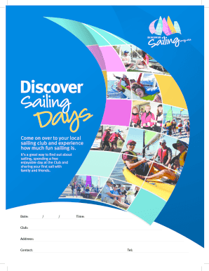 Sailing Club Invitation
