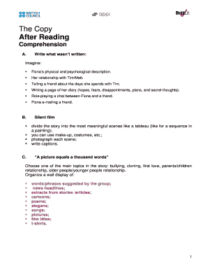 The Copy After Reading - teachingenglishorguk