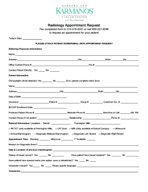 appointment sheet printable