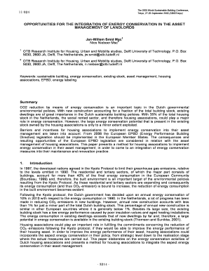 OPPORTUNITIES FOR THE INTEGRATION OF ENERGY bb - irbnet
