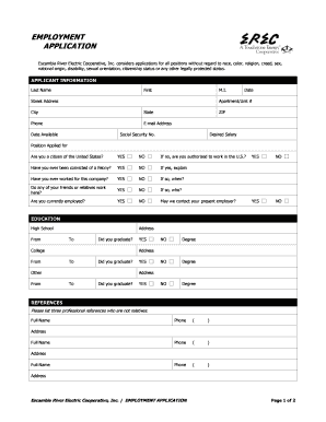 Employment Application