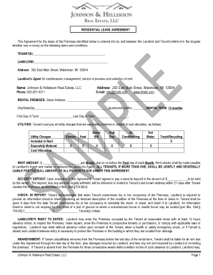 Residential Lease Agreement