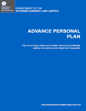 Advance Personal Plan