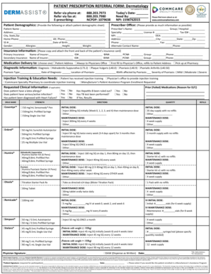 Patient Prescription Referral Form