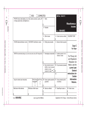 IRS Form 1099-MISC